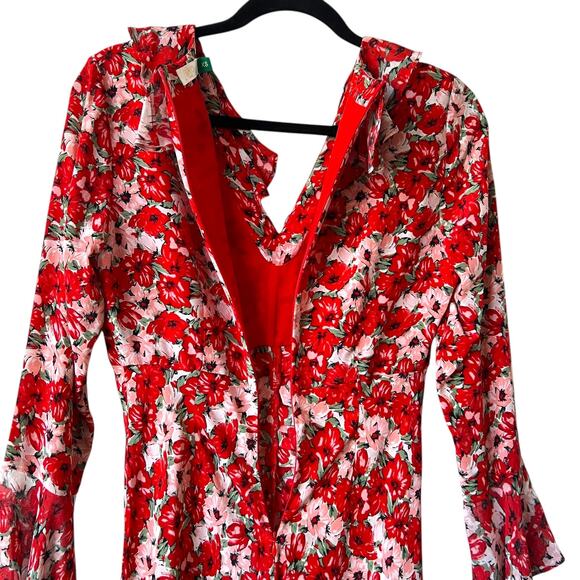 Rixo London Coleen Diana Floral Midi Dress Size XS - Picture 8 of 16